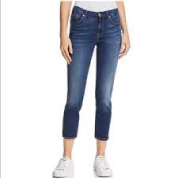 Rag & Bone Skinny, USA Made, Blue, Style: W1502K520, 26x24, EUC, $189 MSRP - Picture 1 of 12